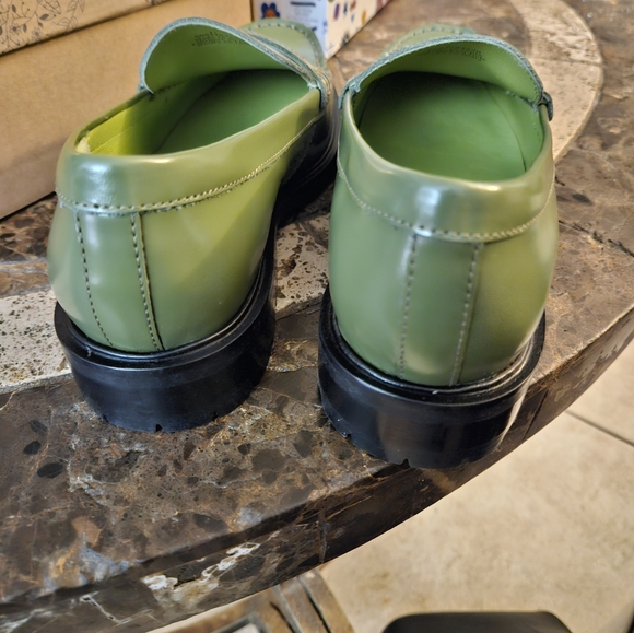 Free People Liv Loafer Serpent Green Sz 37 US  6.5/7 NEW IN BOX - Picture 6 of 10